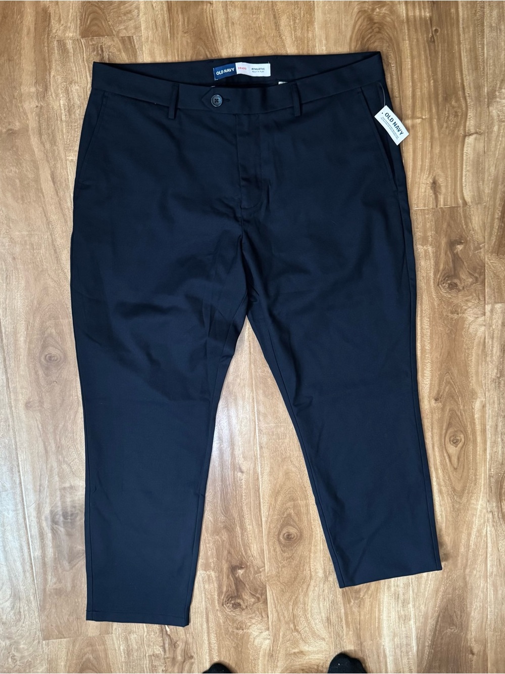 Old Navy Men's Dark Navy Stretch Chinos